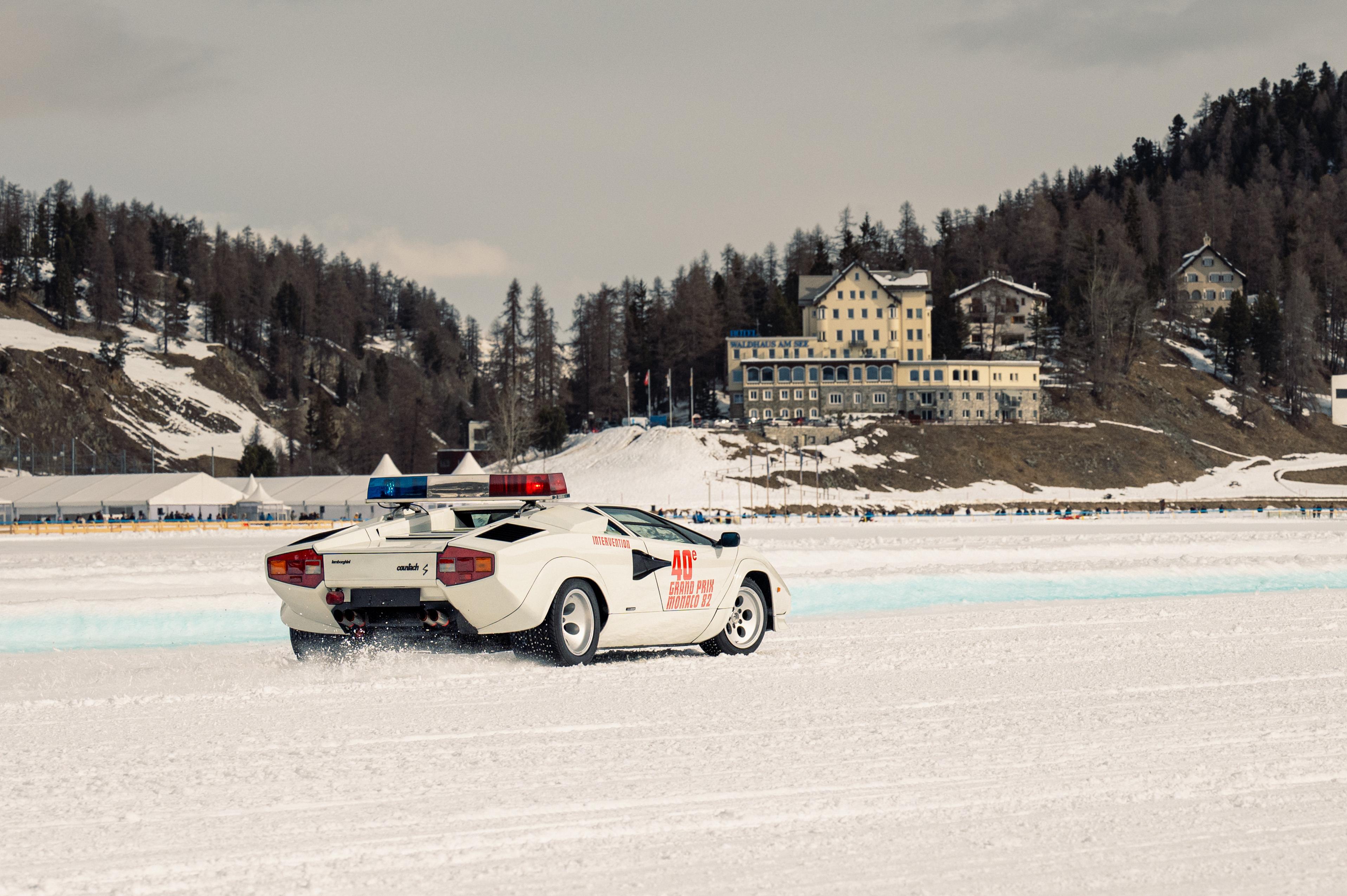 Icons on Ice: The Countach and the Miura SV