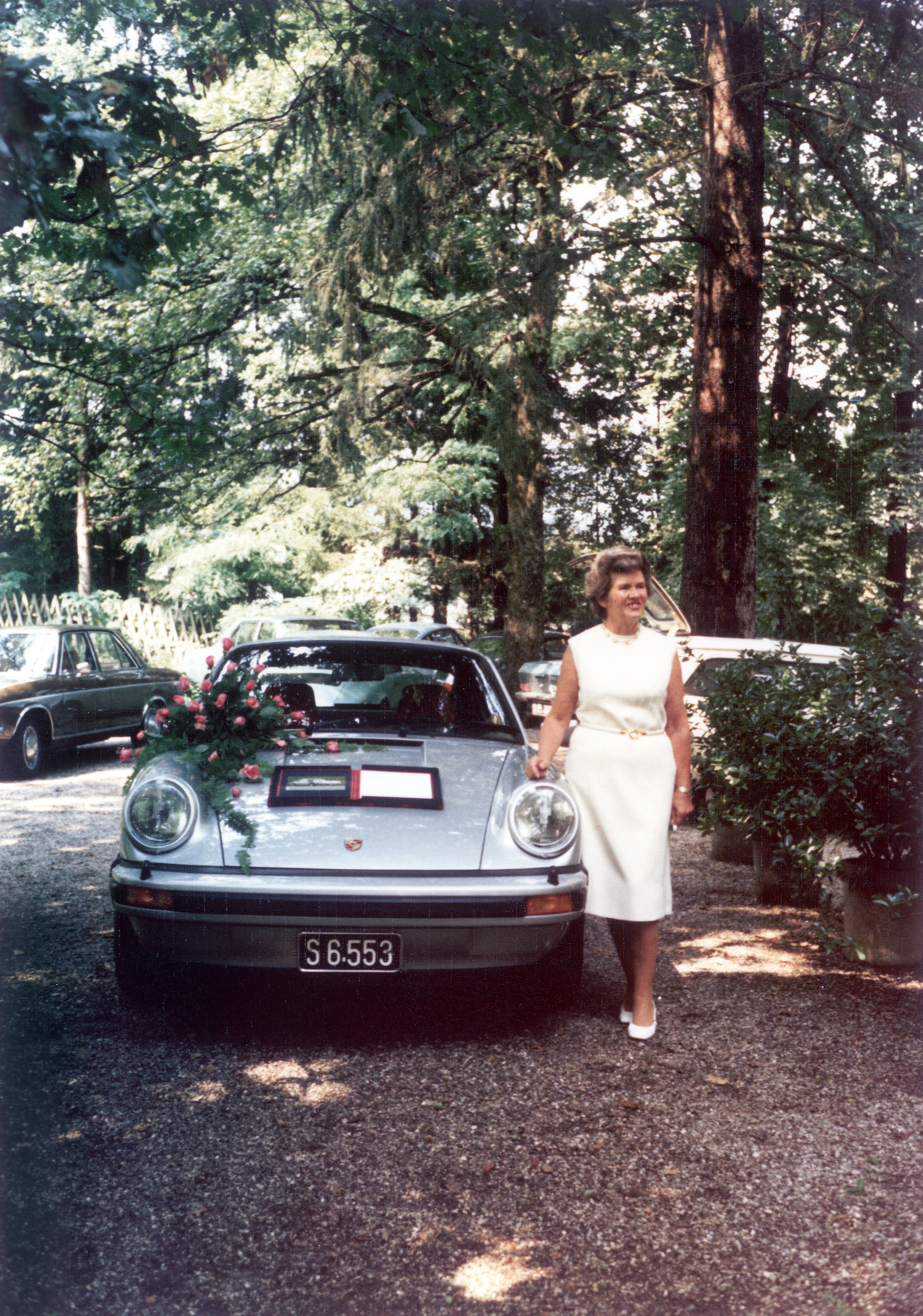 The very first 911 Turbo, a unique piece gifted to Louise Piëch, daughter of Ferdinand Porsche, for her 70th birthday