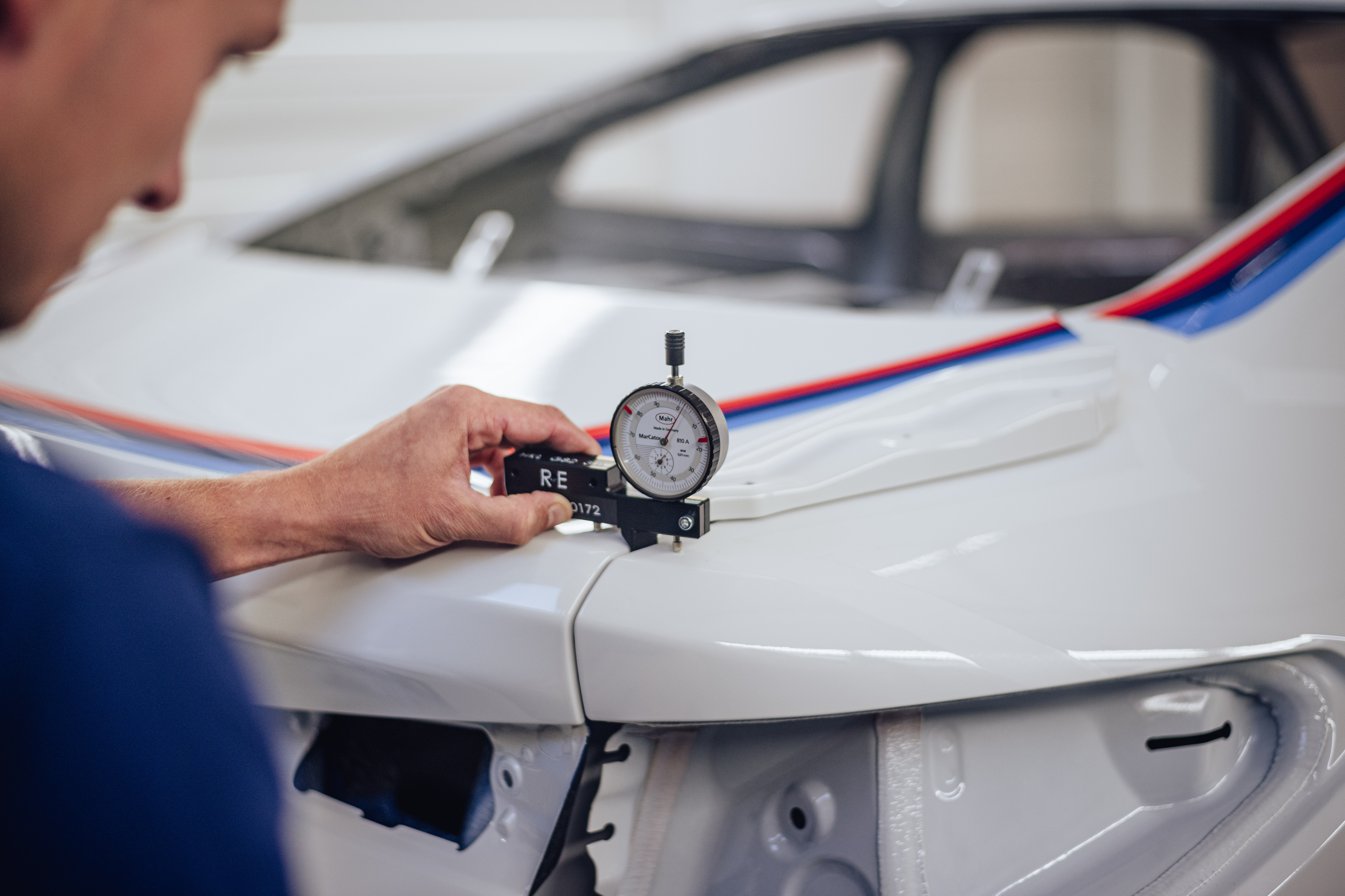 The BMW 3.0 CSL is characterised by the craftsmanship creating it.